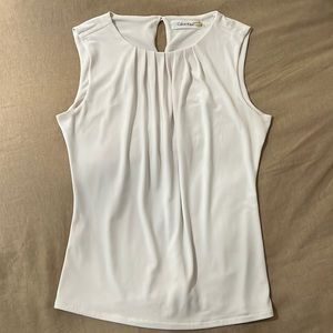 Sleeveless Calvin Klein top